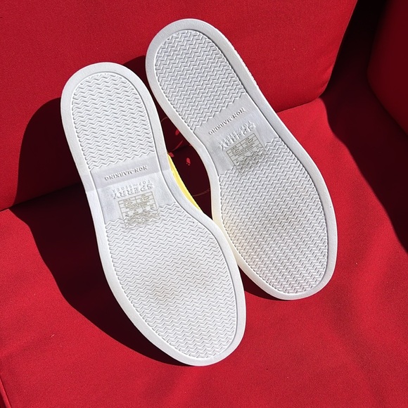 Sperry Top-Sider plastic yellow and white boat style shoes. NWOT - Picture 6 of 6
